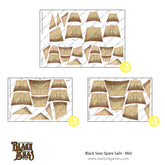 Black Seas Spare sails - mid